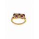 Pre Owned 18ct Ruby and Diamond Ring ZC124